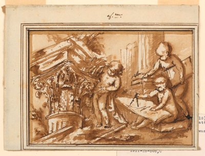 Design for an Overdoor by Piat Joseph Sauvage