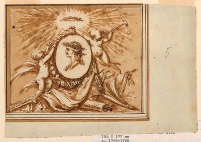 Design for an Overdoor by Piat Joseph Sauvage