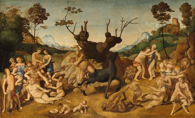 The Misfortunes of Silenus by Piero di Cosimo