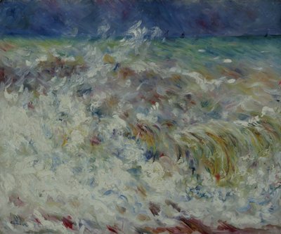 The Wave by Pierre Auguste Renoir