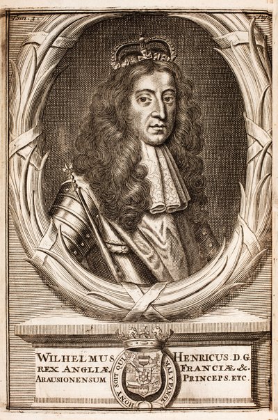 King William III (1650-1702) by Pierre  Mortier