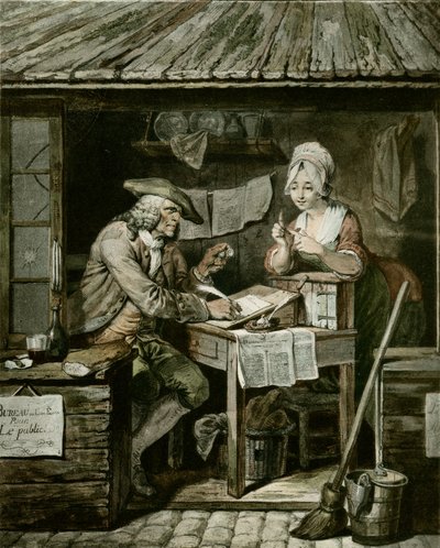 The Public Scribe by Pierre Alexandre Wille