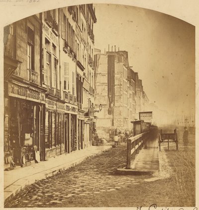 Paris Street Scene by Pierre Ambrose Richebourg