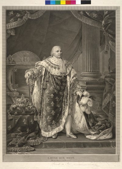 King Louis XVIII of France by Pierre Audouin