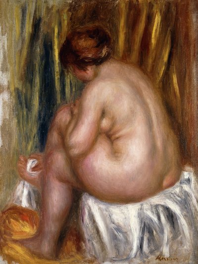 After the Bath by Pierre Auguste Renoir