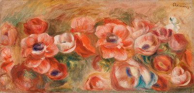 Anemones by Pierre Auguste Renoir