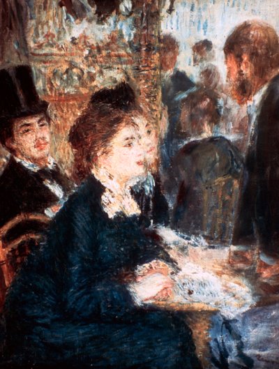 At the Café by Pierre Auguste Renoir