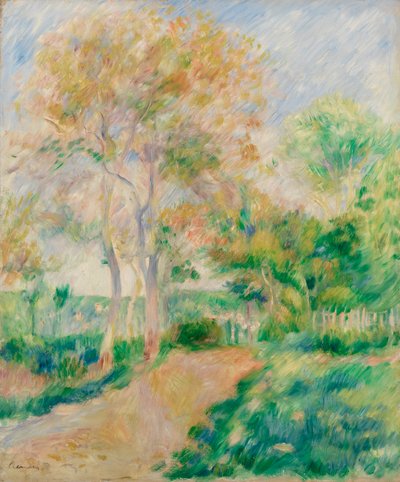 Autumn Landscape by Pierre Auguste Renoir