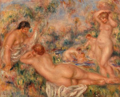 Bathers by Pierre Auguste Renoir