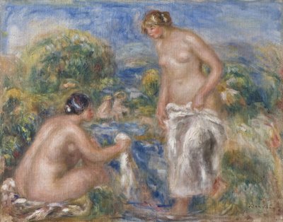 Bathing Women by Pierre Auguste Renoir