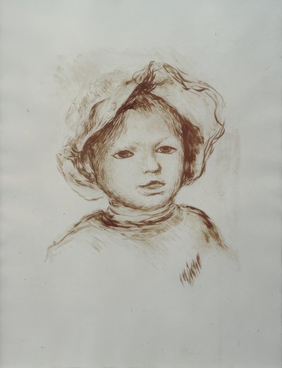 Portrait of Pierre Renoir by Pierre Auguste Renoir