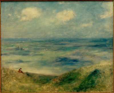 View of the Sea by Pierre Auguste Renoir