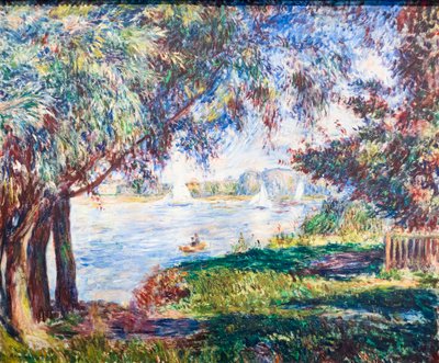 Bougival by Pierre Auguste Renoir