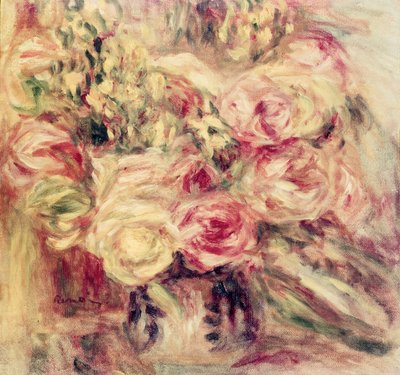 Bouquet of Roses by Pierre Auguste Renoir