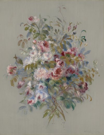 Bouquet of Roses, 1879 by Pierre Auguste Renoir