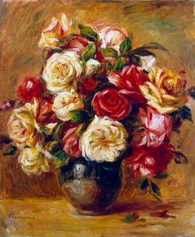 Bouquet of Roses, c1909 by Pierre Auguste Renoir