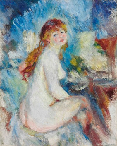 Bust of a Nude Woman by Pierre Auguste Renoir