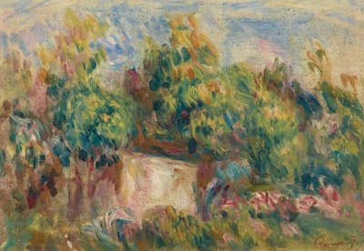 Cottage near the Colettes by Pierre Auguste Renoir