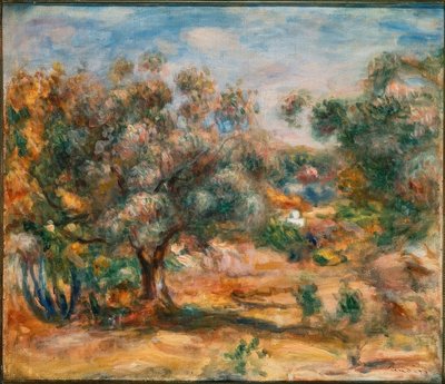 Cagnes by Pierre Auguste Renoir