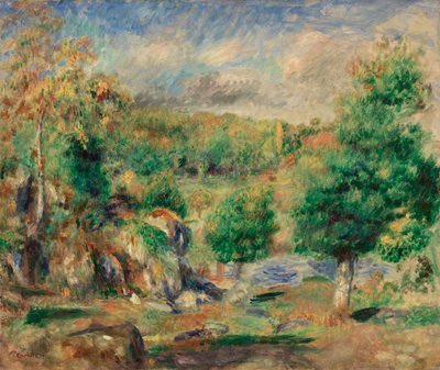 Chestnut Trees, Pont-Aven by Pierre Auguste Renoir