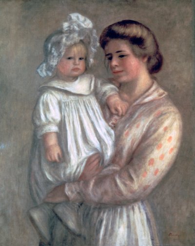 Claude and Renee by Pierre Auguste Renoir