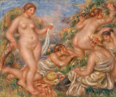 Composition, Five Bathers by Pierre Auguste Renoir