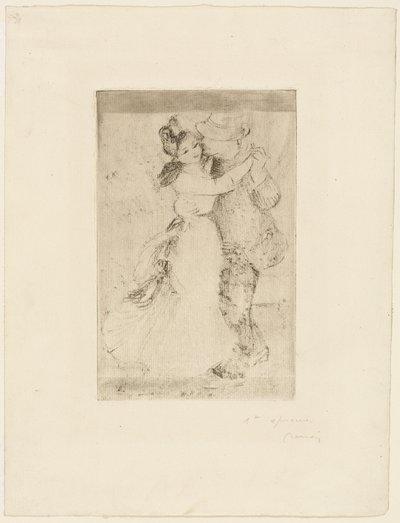 Dance in the Country by Pierre Auguste Renoir