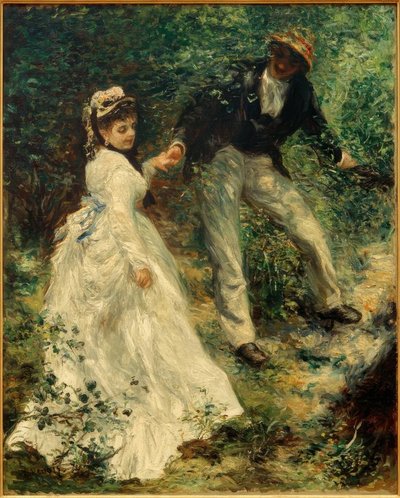 The Walk by Pierre Auguste Renoir