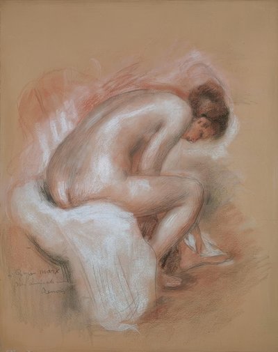 The Toilette by Pierre Auguste Renoir