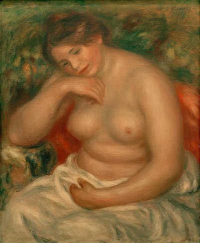Sleeping Woman (Grand Nude) by Pierre Auguste Renoir
