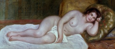 Reclining Nude Woman by Pierre Auguste Renoir
