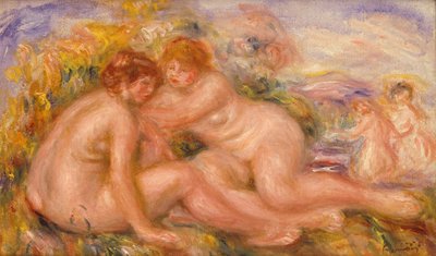 Four Bathers by Pierre Auguste Renoir