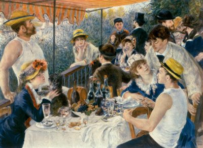 Breakfast of the Rowers by Pierre Auguste Renoir