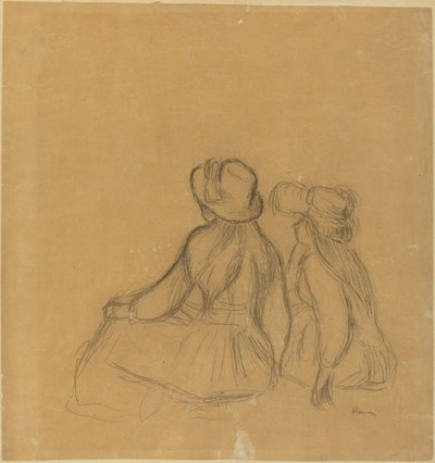 Girlhood by Pierre Auguste Renoir