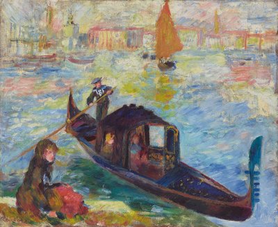 Gondola, Venice by Pierre Auguste Renoir