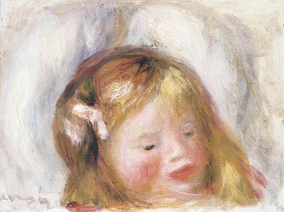 Head of Coco by Pierre Auguste Renoir