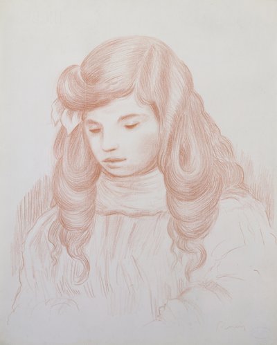 Head of a Child by Pierre Auguste Renoir