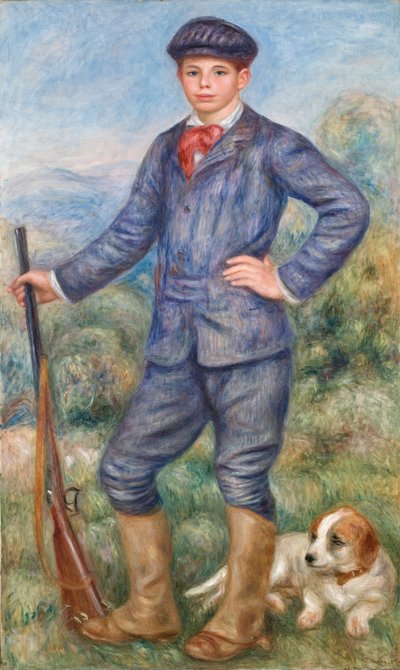 Jean as a Huntsman by Pierre Auguste Renoir