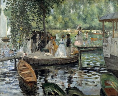 La Grenouillère by Pierre Auguste Renoir
