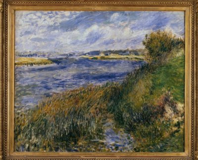 The Seine at Champrosay by Pierre Auguste Renoir