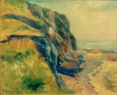 The Coast Near Dieppe by Pierre Auguste Renoir