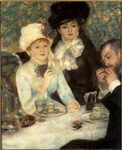 The End of Lunch by Pierre Auguste Renoir