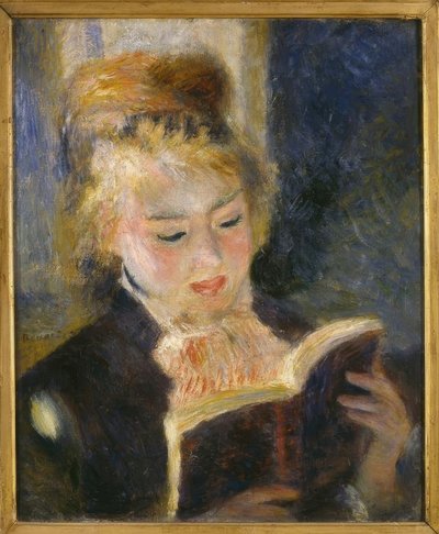 The Reader by Pierre Auguste Renoir