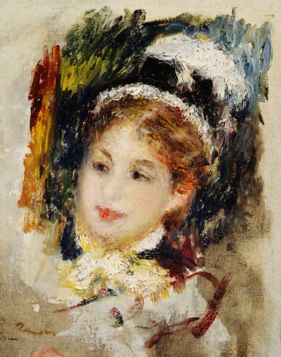Lady in Her Town Clothes by Pierre Auguste Renoir