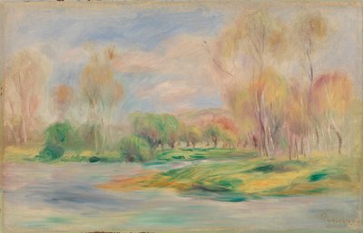 Landscape by Pierre Auguste Renoir