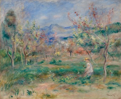 Landscape by Pierre Auguste Renoir