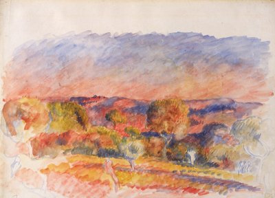 Landscape, 1889 by Pierre Auguste Renoir