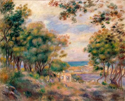 Landscape at Beaulieu by Pierre Auguste Renoir