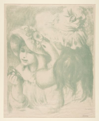 The Pinned Hat by Pierre Auguste Renoir