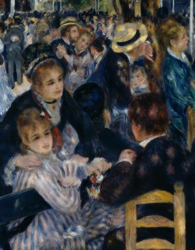 The Moulin de la Galette by Pierre Auguste Renoir